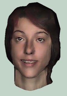 �esk� mluv�c� hlava 3D